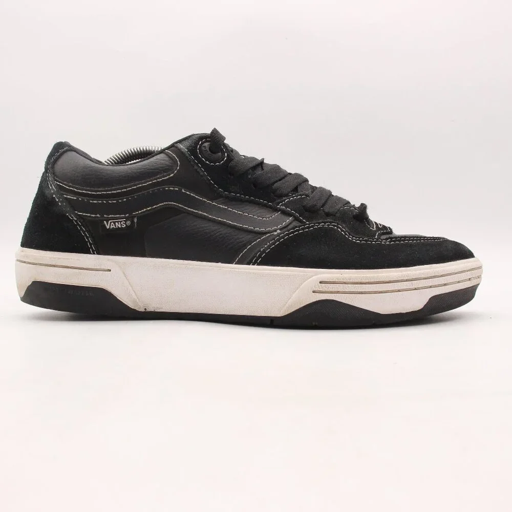 VANS Rowan Zorilla 2 Black Suede Men's Size 10.5 Casual Sneakers Walking Shoes